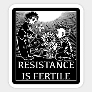 Resistance is Fertile Sticker